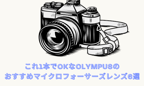 旅好き必見！これ1本でOKなOLYMPUSおすすめマイクロフォーサーズレンズ6選