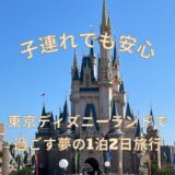 子連れでも安心！東京ディズニーランドで過ごす夢の1泊2日旅行