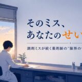 調剤ミスが続いて辞めたい薬剤師へ｜限界のサインと次の一手