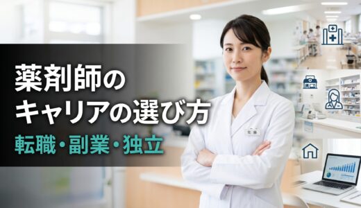 【薬剤師向け】キャリアの選び方｜転職・副業・独立の考え方