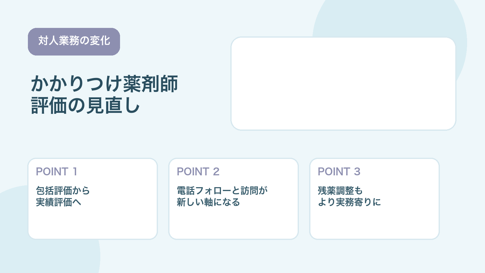 【2026年版】かかりつけ薬剤師指導料はどう変わる?廃止後の新設加算を整理