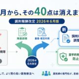 【2026年6月改定】重複投薬・相互作用等防止加算は廃止｜新設「調剤時残薬調整加算」「薬学的有害事象等防止加算」を完全ガイド