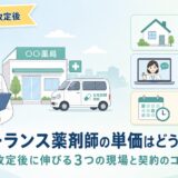 【2026年6月改定後】フリーランス・派遣薬剤師の単価と需要はどう変わるか｜伸びる現場3つ・契約交渉・案件選定のポイント