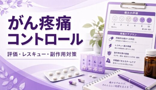 【薬剤師向け】がん性疼痛コントロール完全ガイド｜WHO三段階除痛ラダー・オピオイド・副作用対策