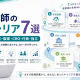 【薬剤師の新キャリア7選】調剤以外の選択肢｜在宅・製薬・CRO・行政・フリーランス・教育・コンサル