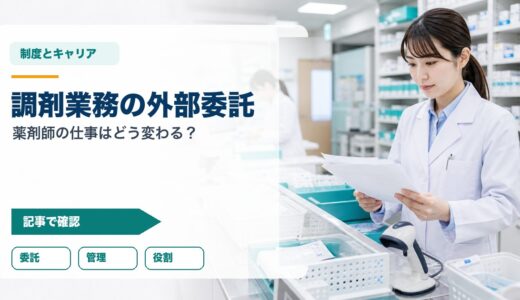 調剤業務の一部外部委託で薬剤師の仕事はどう変わる？厚労省資料から読む実務とキャリア
