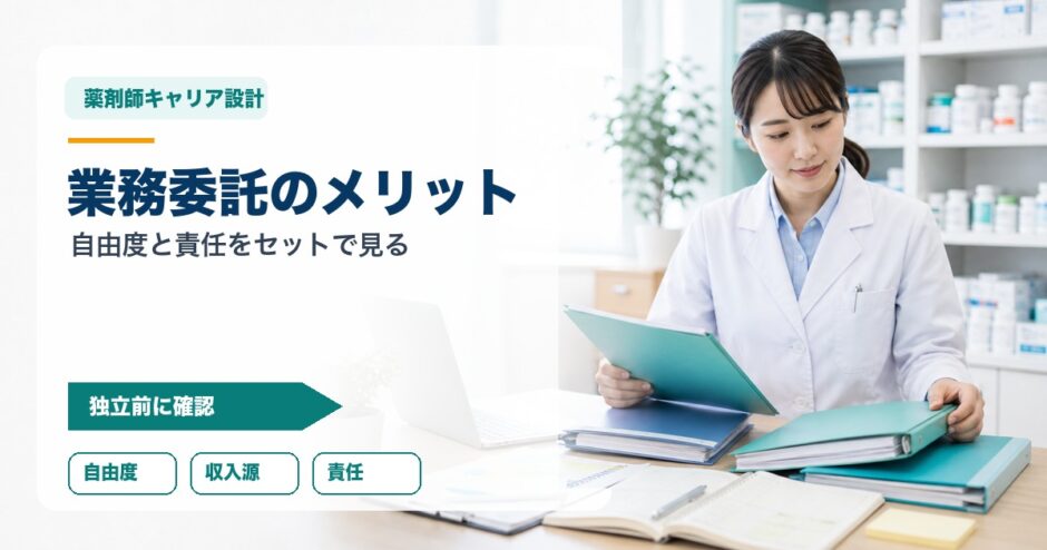 業務委託のメリット｜自由度と責任をセットで見る