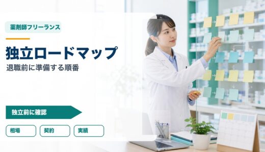 フリーランス薬剤師になるには｜独立前に進める準備ロードマップ