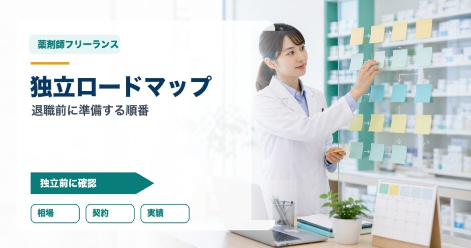 独立ロードマップ｜退職前に準備する順番