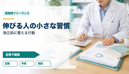 フリーランス薬剤師で安定して働く人の7つの共通点｜独立前に整える準備