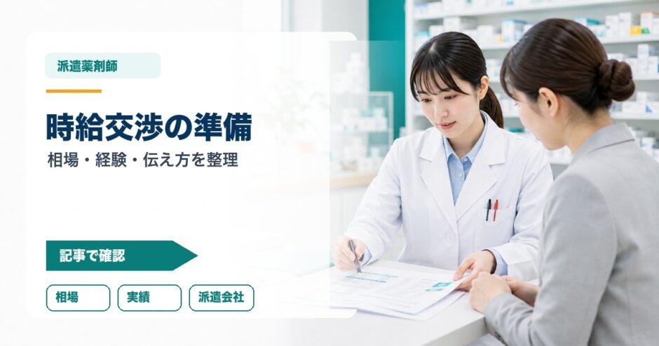 時給交渉の準備｜相場・経験・伝え方を整理